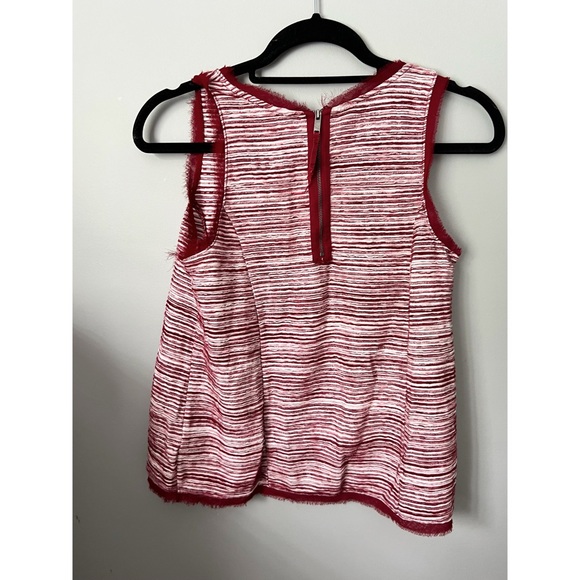 Tank Top with Zipper Detail on Back by VanessaVirginia by Anthropologie - Picture 2 of 3